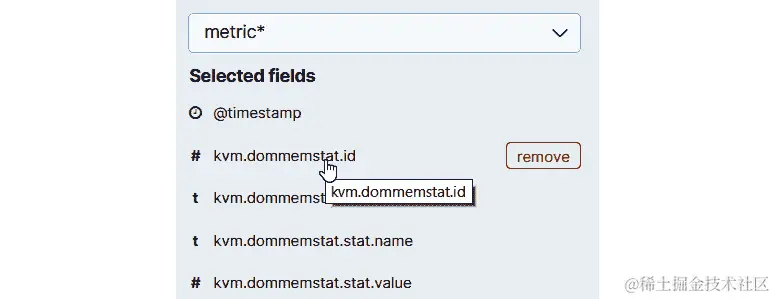 图 14.15 – 在 Kibana 中添加属性