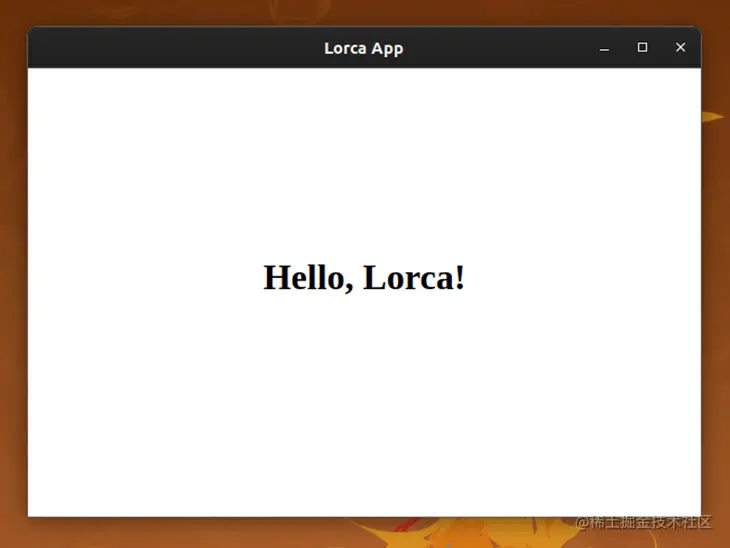 A simple desktop app built using Lorca