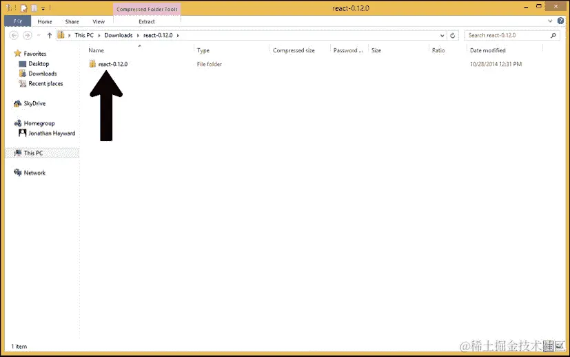 安装 ReactJS 的入门套件