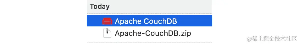图 9.6 - 启动 CouchDB