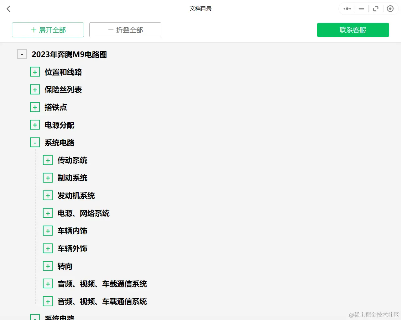 汽车维修资料库