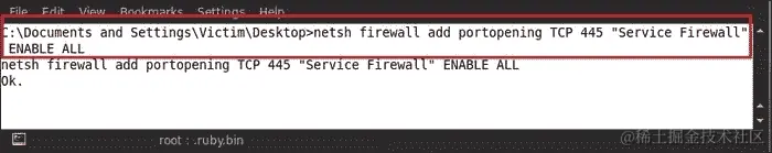 Metasploit 持久后门
