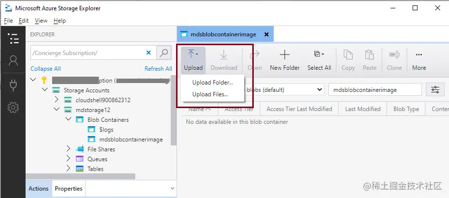 Upload a document or folder