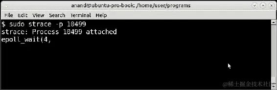 使用 strace 进行系统调用跟踪