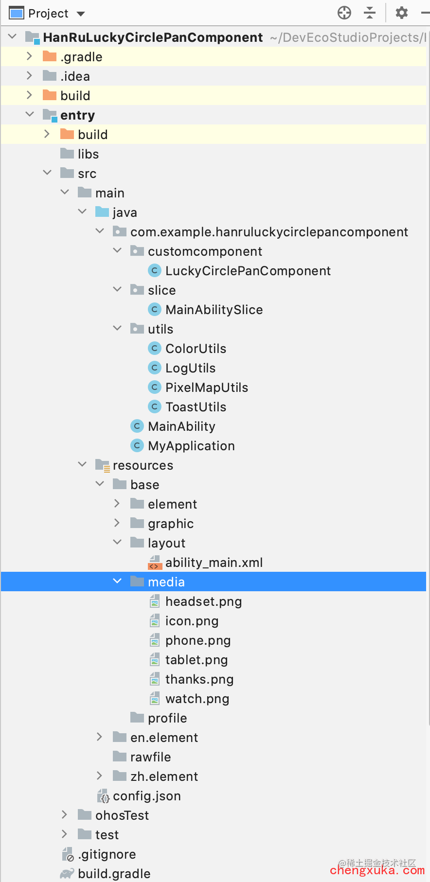 4.9 HarmonyOS Custom Components - Lucky Draw (source code included ...