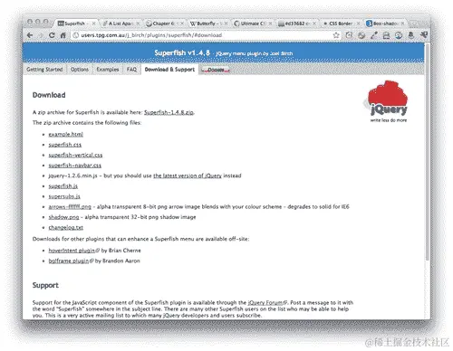 操作时间——创建一个水平下拉菜单