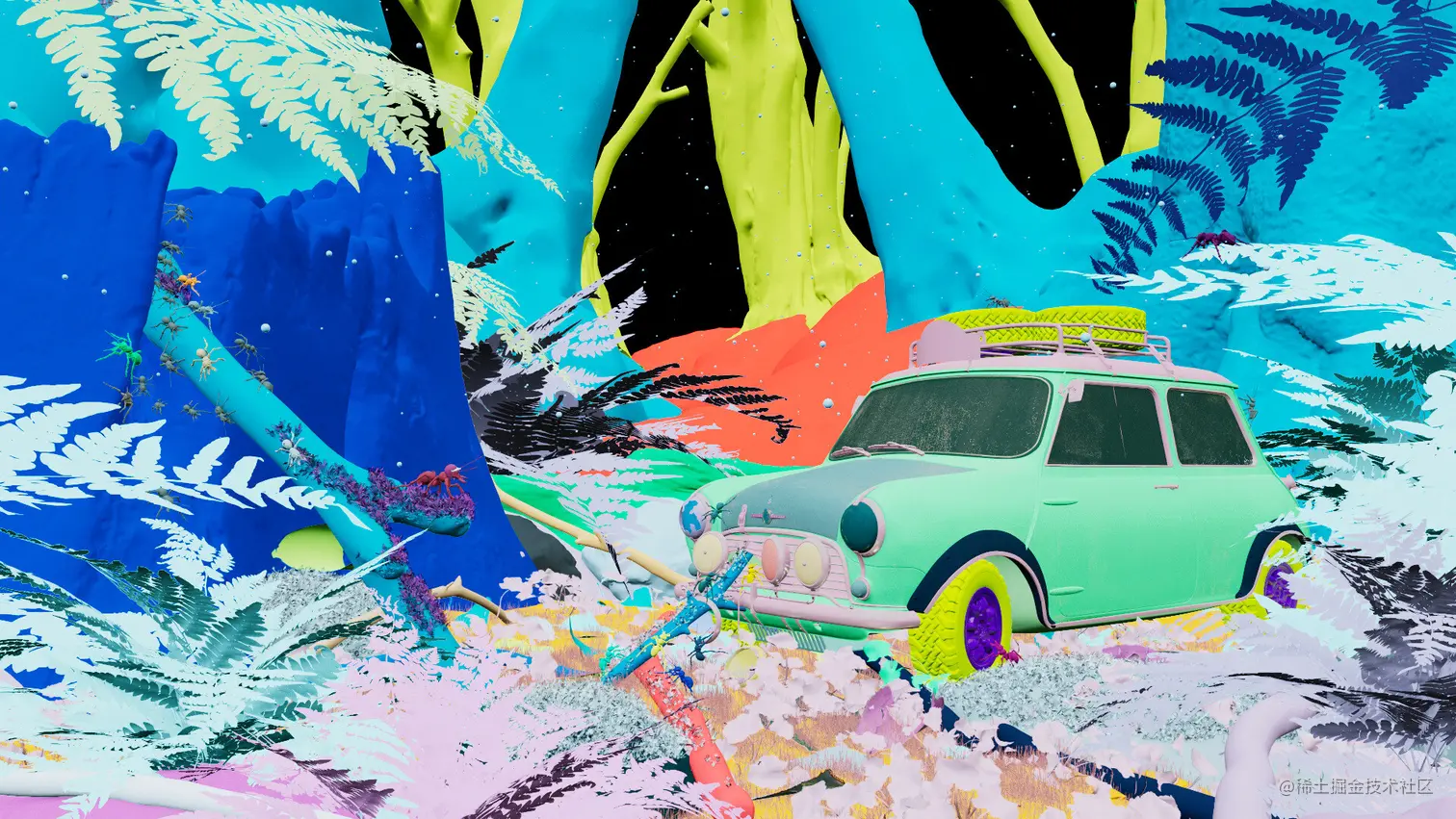 The Mini Dream建模制作过程-Renderbus瑞云渲染