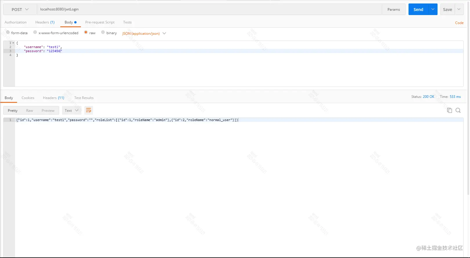 SpringSecurity系列之四前后端分离项目用jw