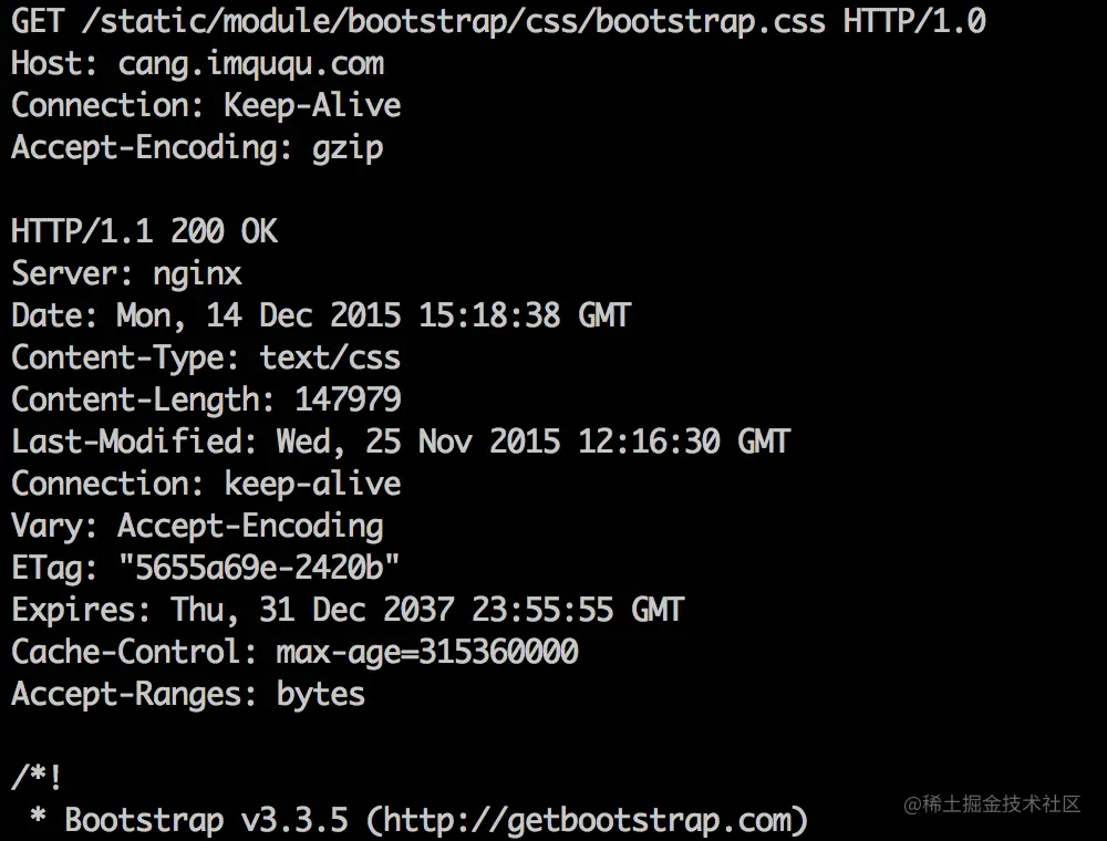 http/1.0 without gzip