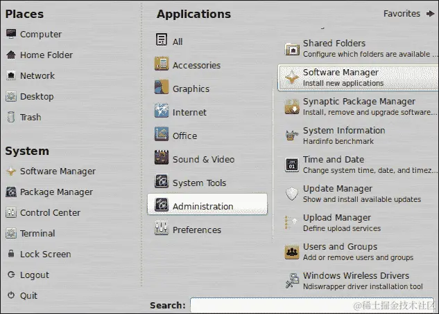 行动时间 – 安装 AbiWord 文字处理器