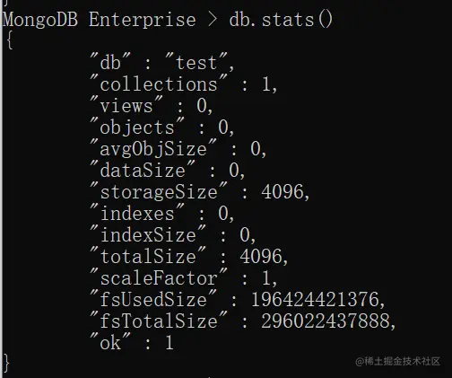 获取数据库状态信息