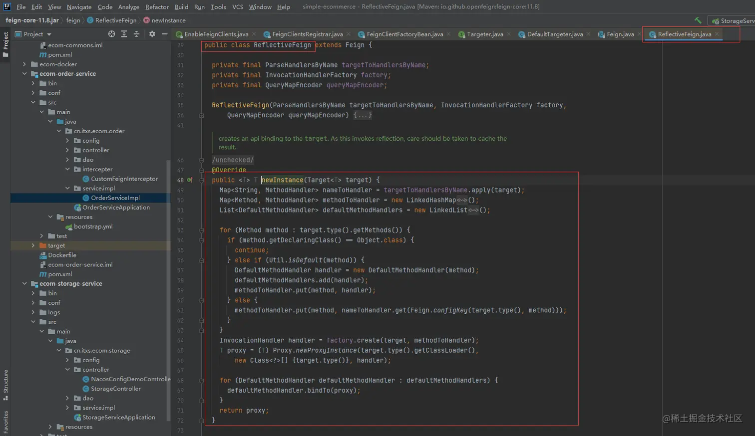 微服务微服务生态组件之Spring Cloud OpenFeign详解和源码分析