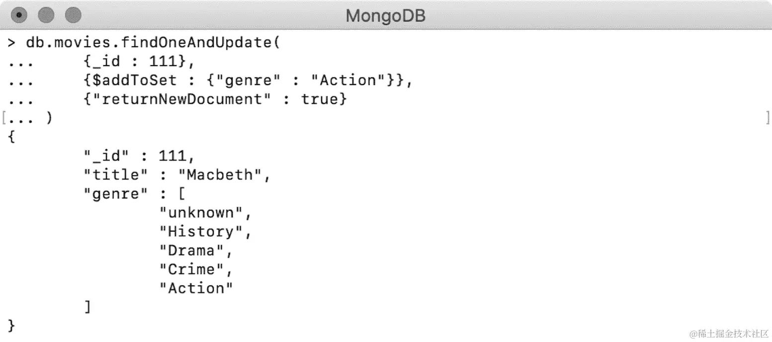 图 6.10：将元素添加到数组中作为集合