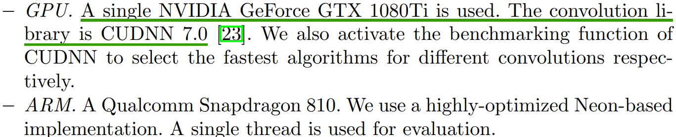 ARM和GPU的具體運行環境