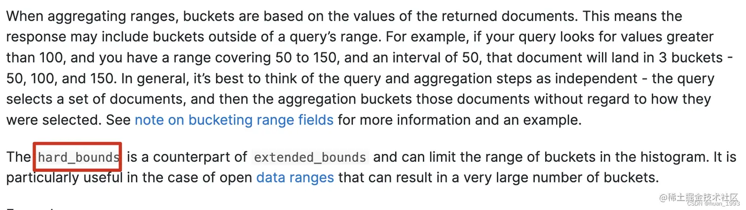 只返回min-max之间的桶