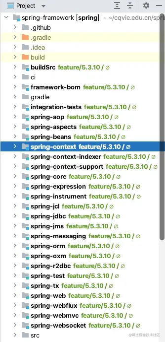 Spring源码解析5.3.x源码编译源码下载