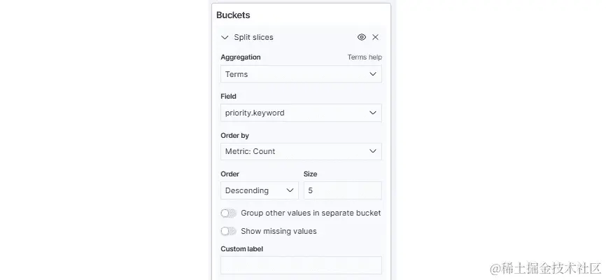 图 12.21 – 选择桶值