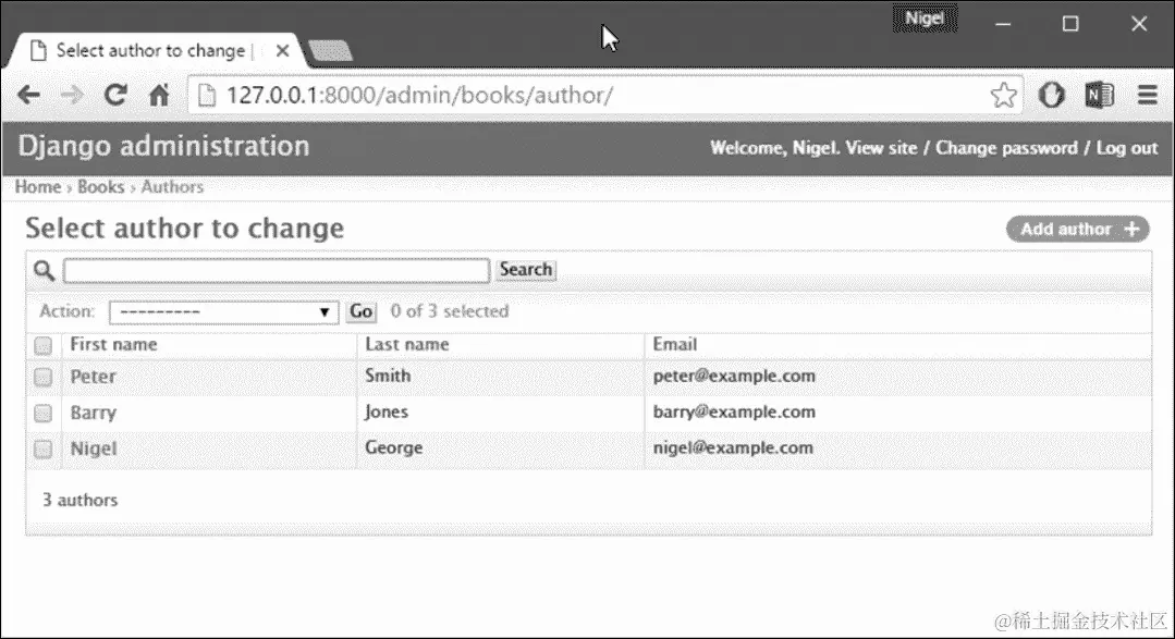 自定义更改列表
