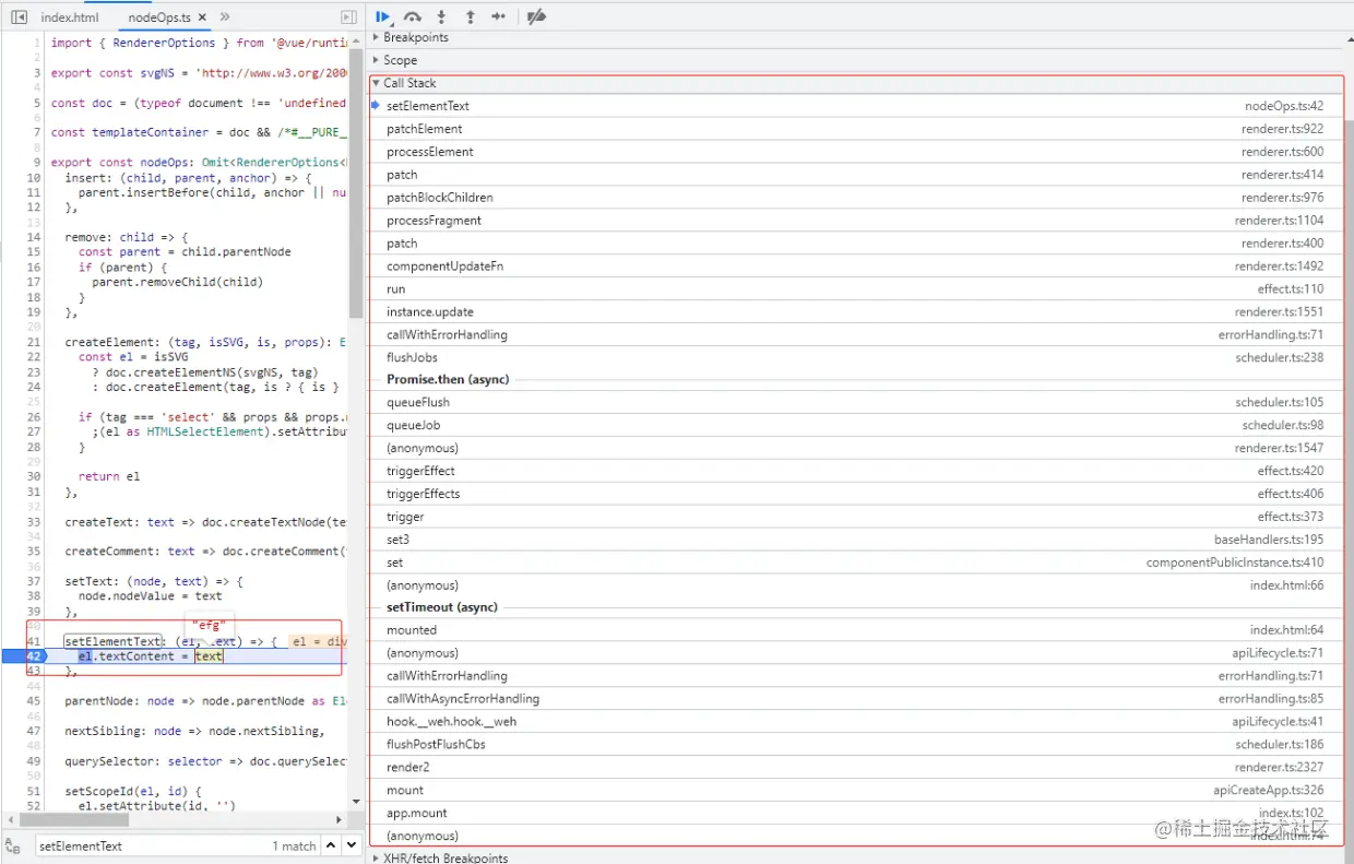 双向绑定源码执行过程