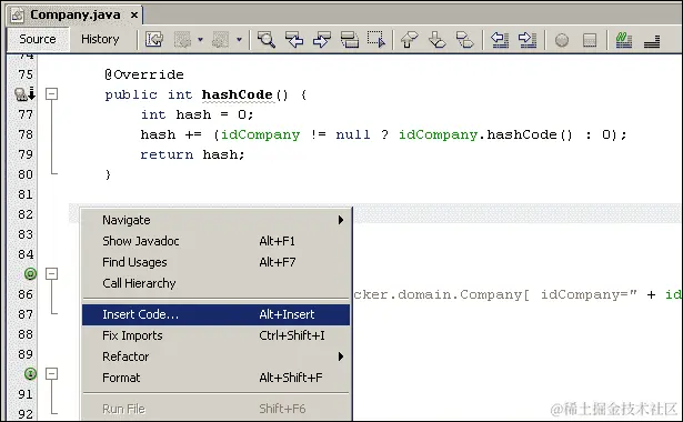 重构 Java equals()和 hashCode()