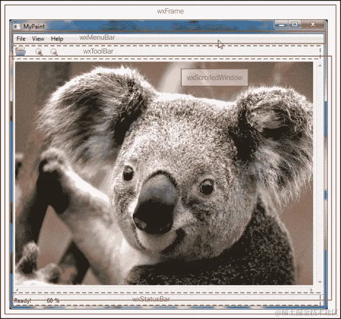 练习应用程序的解剖结构