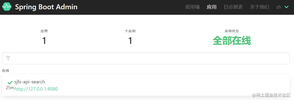 Spring Boot Admin Server