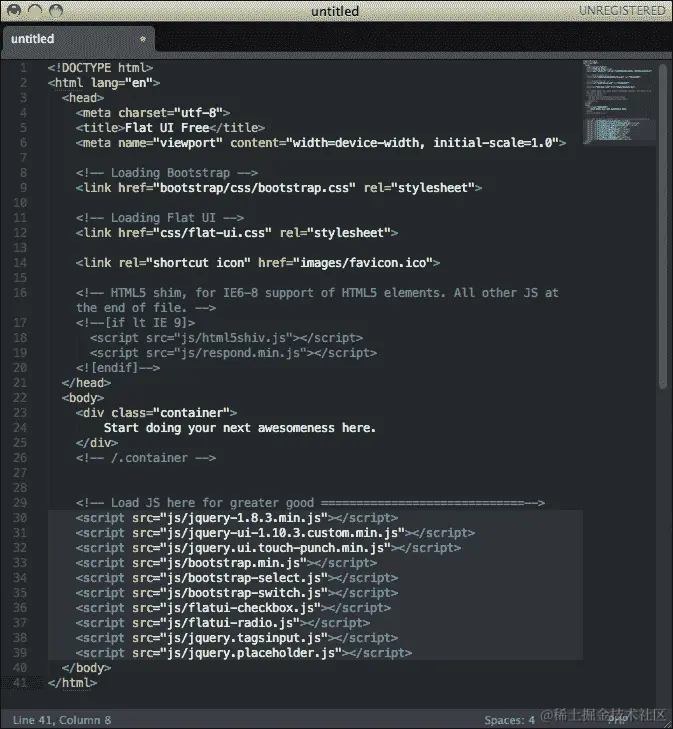开发我们的页面
