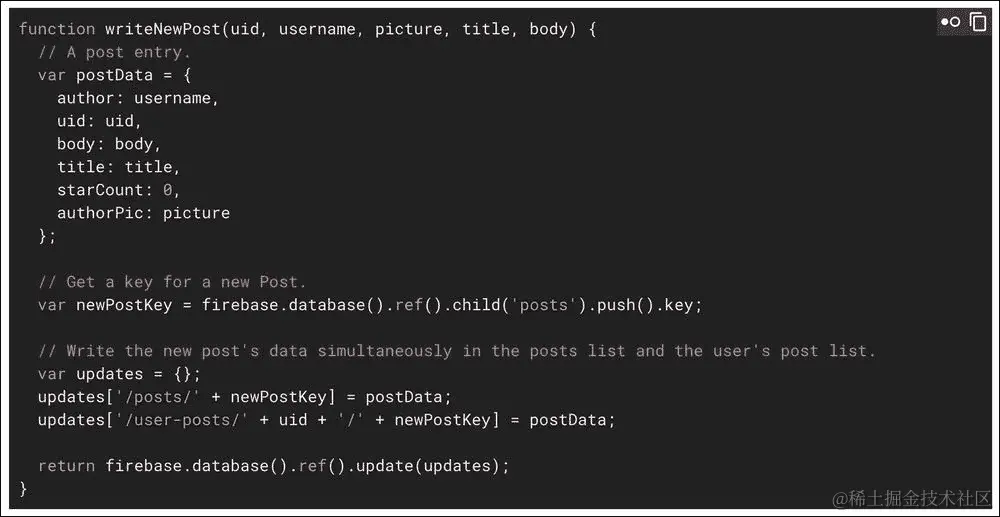 使用 Firebase 实时数据库存储新锻炼