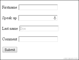 使用文本输入字段