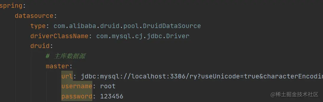 <img src="D:\自媒体运营\微信公众号图片\若依数据库配置.png" alt="若依数据库配置" style="zoom:60%;" />