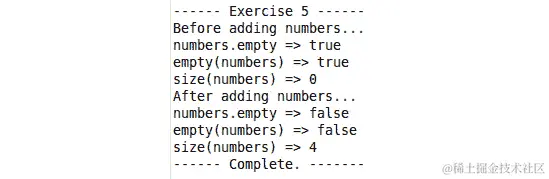 图 3:38：Exercise 5 成功执行