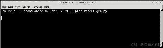 Python 中的管道和过滤器