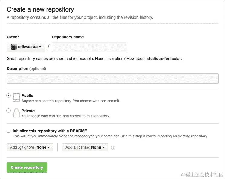 将您的工作上传到 GitHub