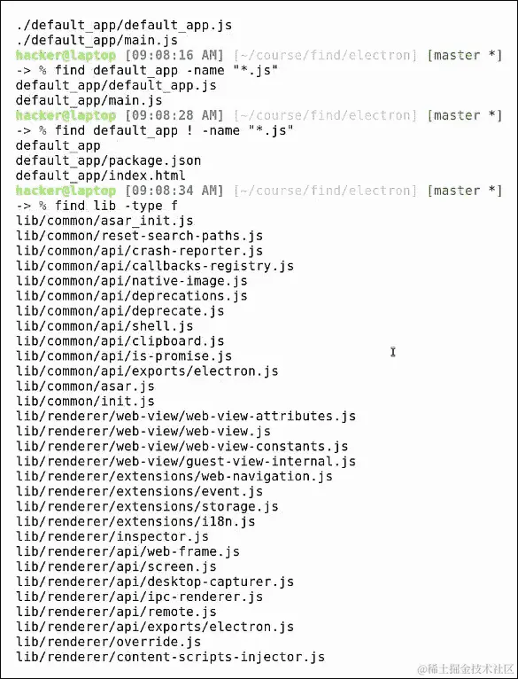 你可以跑，但你无法躲避...来自 find