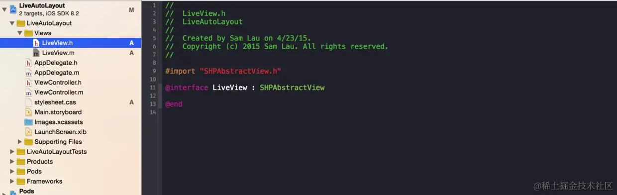 Create LiveView inherit SHPAbstractView.png