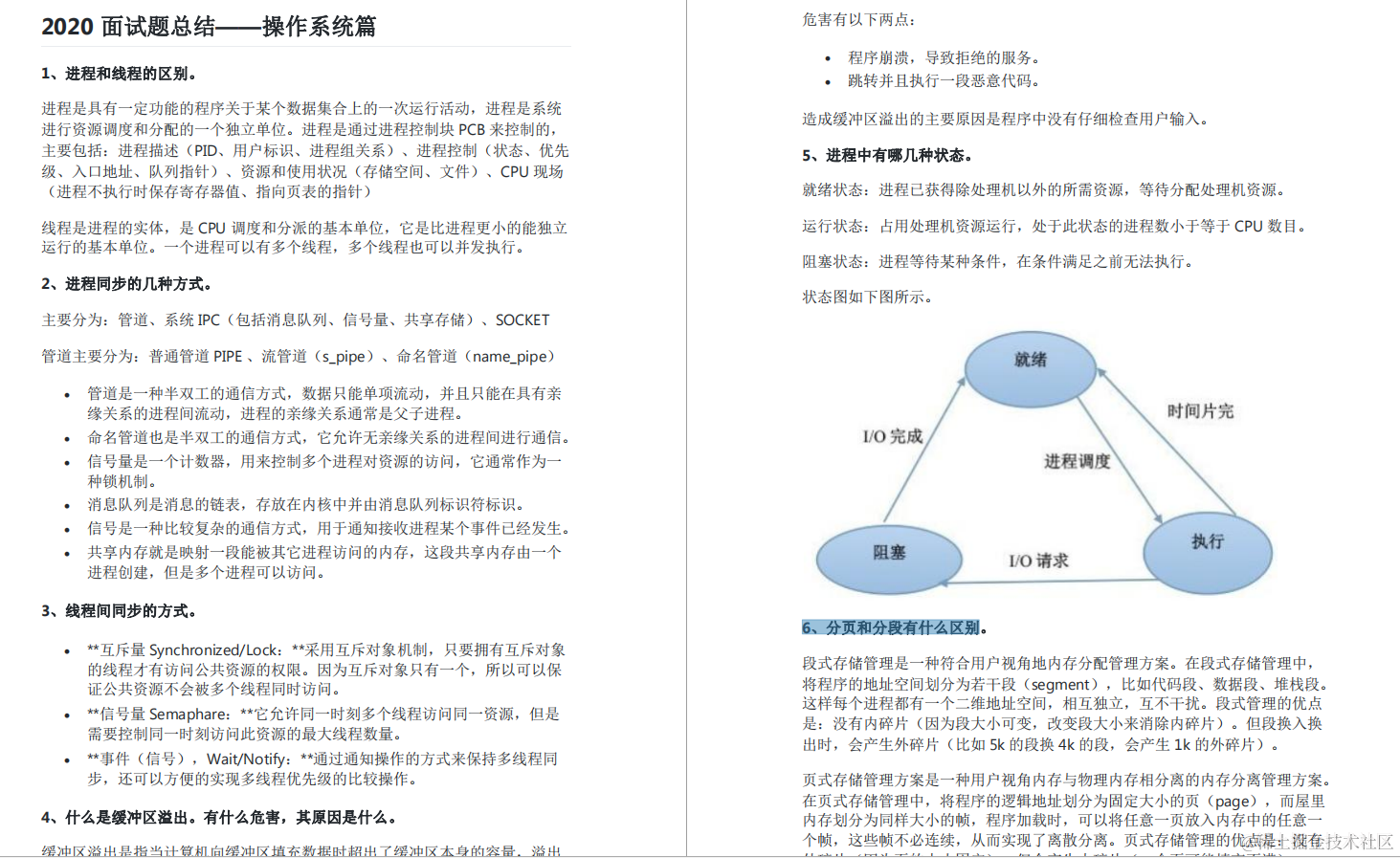精选2020年大厂高频Java面试真题集锦（含答案），面试一路开挂
