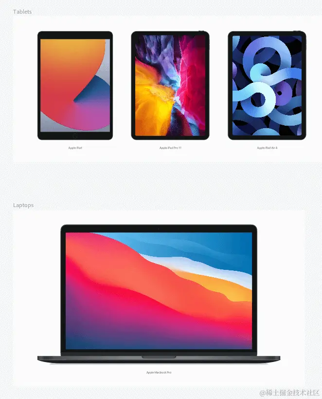 Macbook 样机