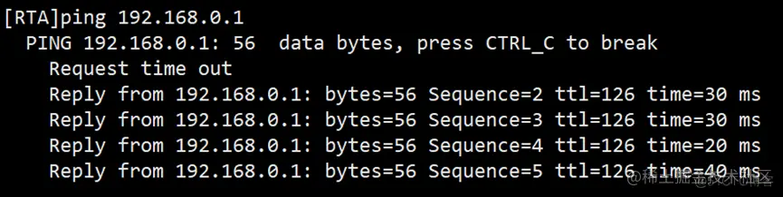静态路由，默认路由配置与应用_路由表_07
