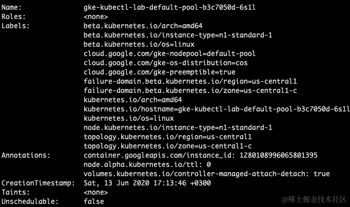 图 3.2 – 节点描述 – 检查标签和注释