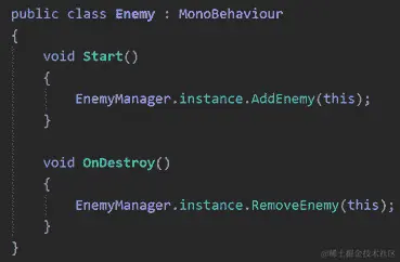 图 16.24 – 使敌人使用 Add 和 Remove 函数