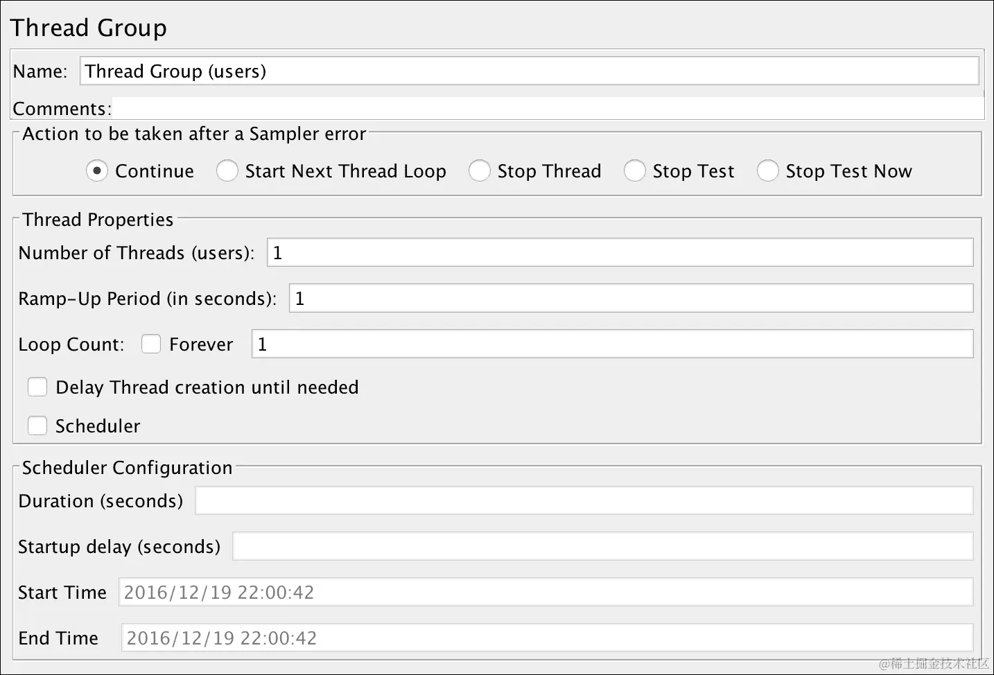 使用 Apache JMeter 执行负载测试
