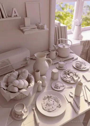 《Breakfast Time》 - 瑞云渲染