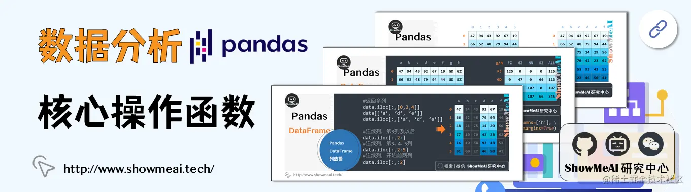 图解Pandas核心操作函数大全