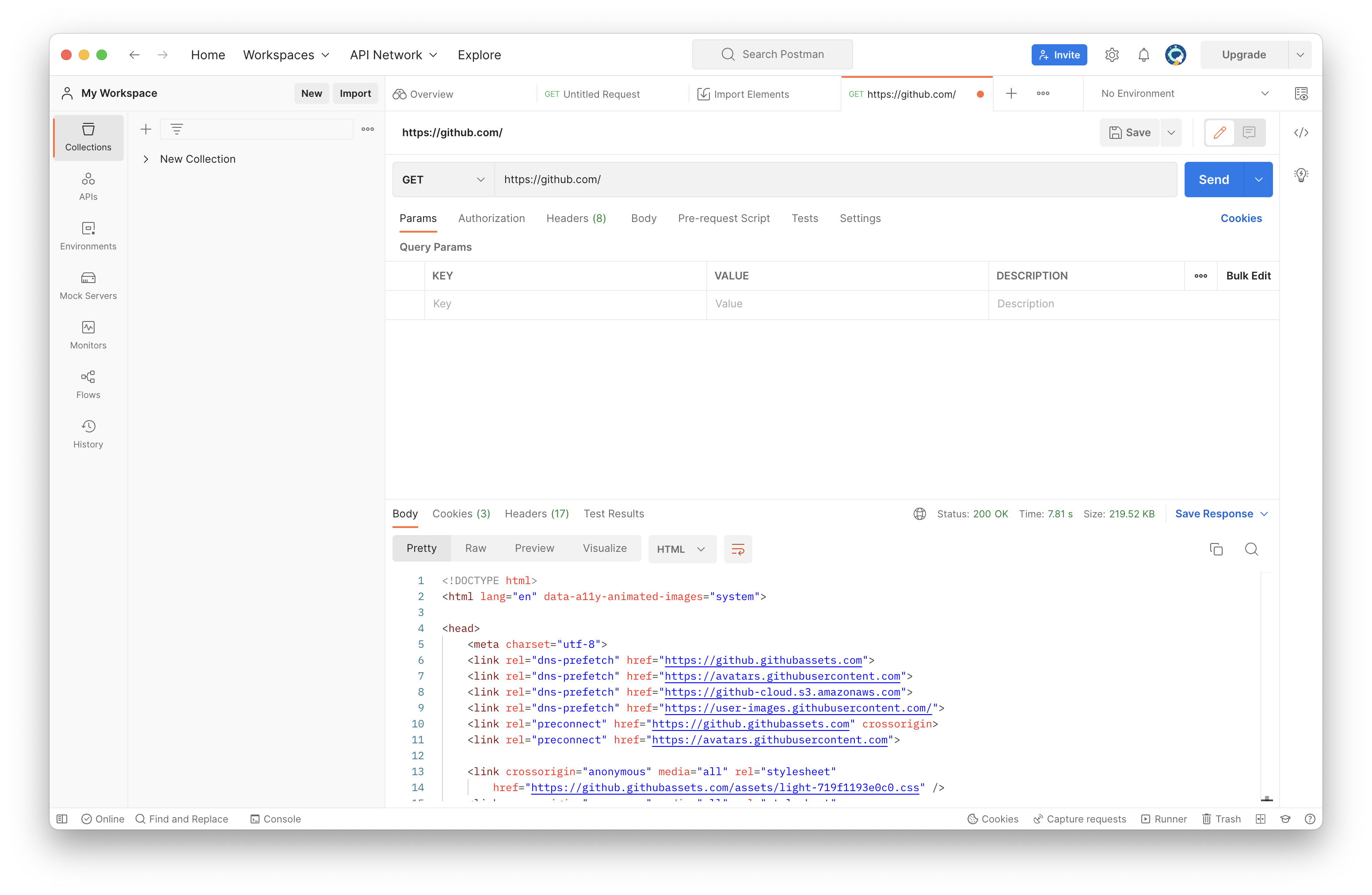 Postman api 