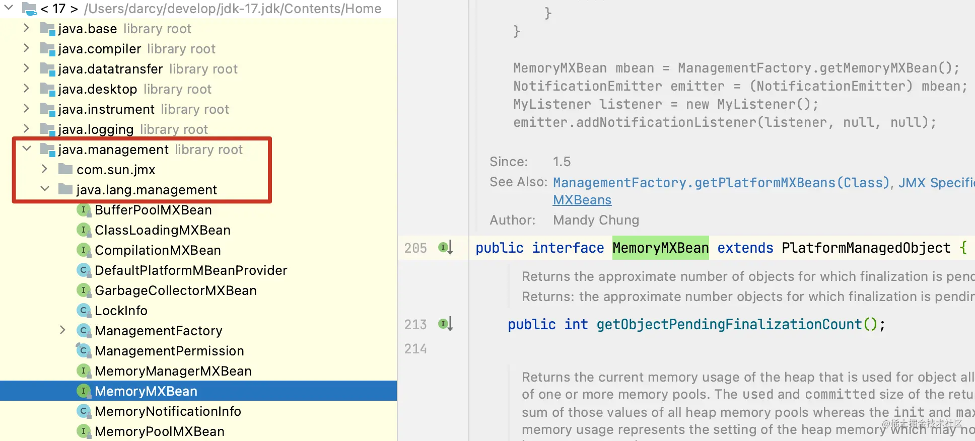 java.lang.management