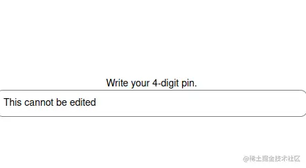 Unalterable Text Box RN